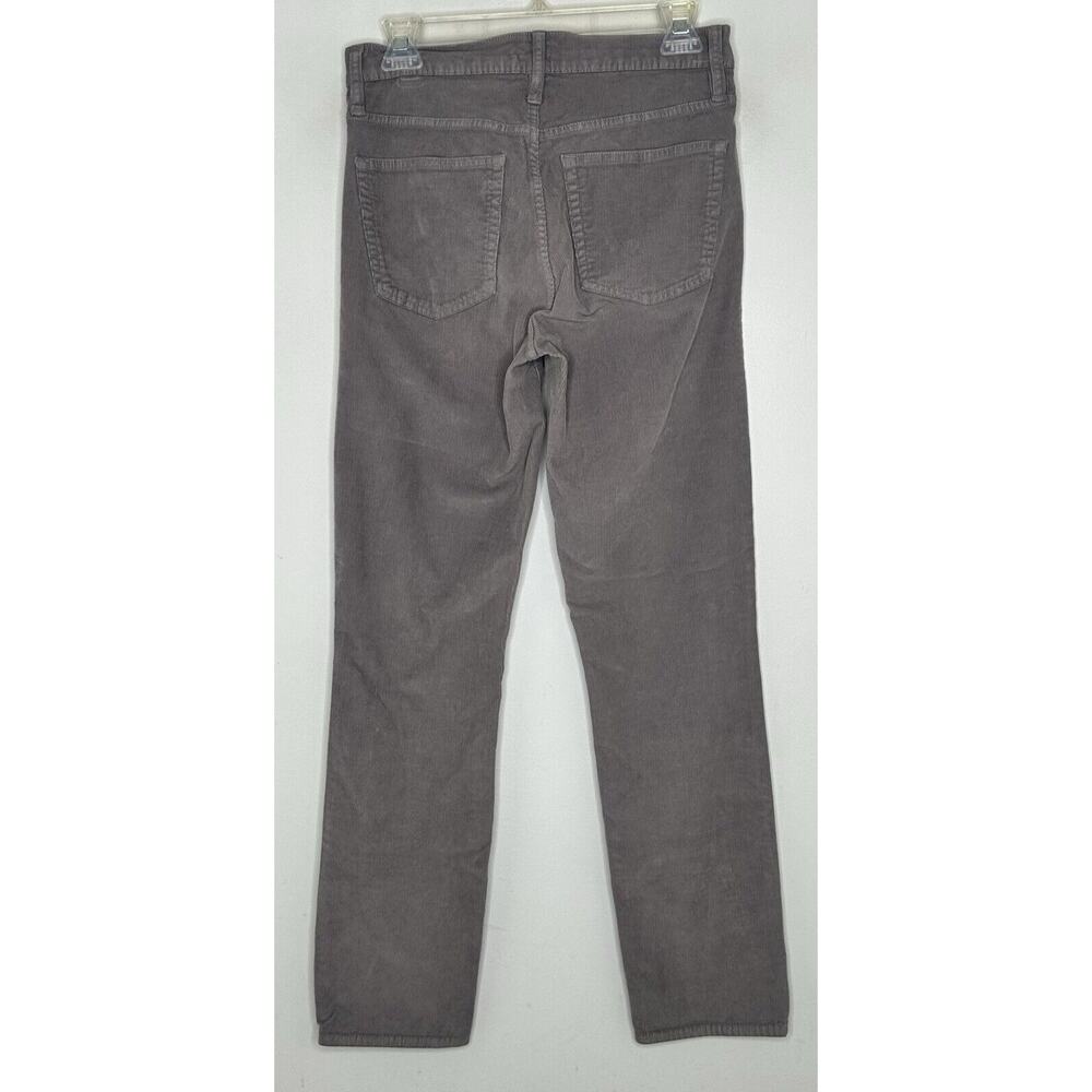 J.CREW Women’s Favorite Fit Straight Leg Corduroy Gray Jeans Size 27 Tall - Picture 6 of 6